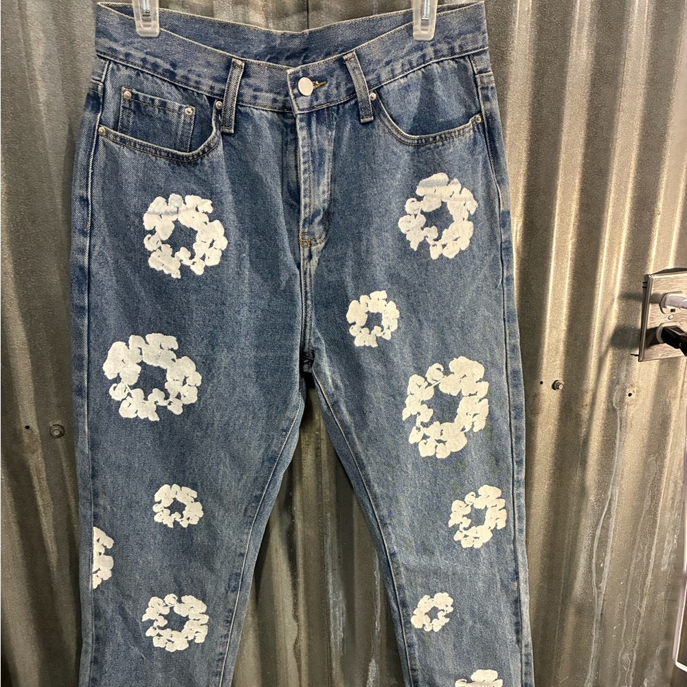 Black icon denim jeans